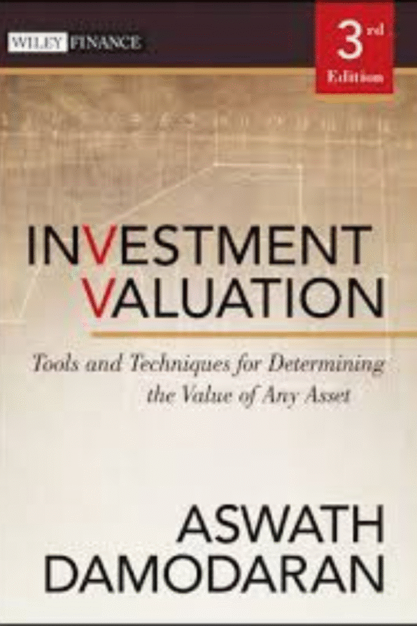 Ebook Investment Valuation 3rd Aswath Da Downloadable